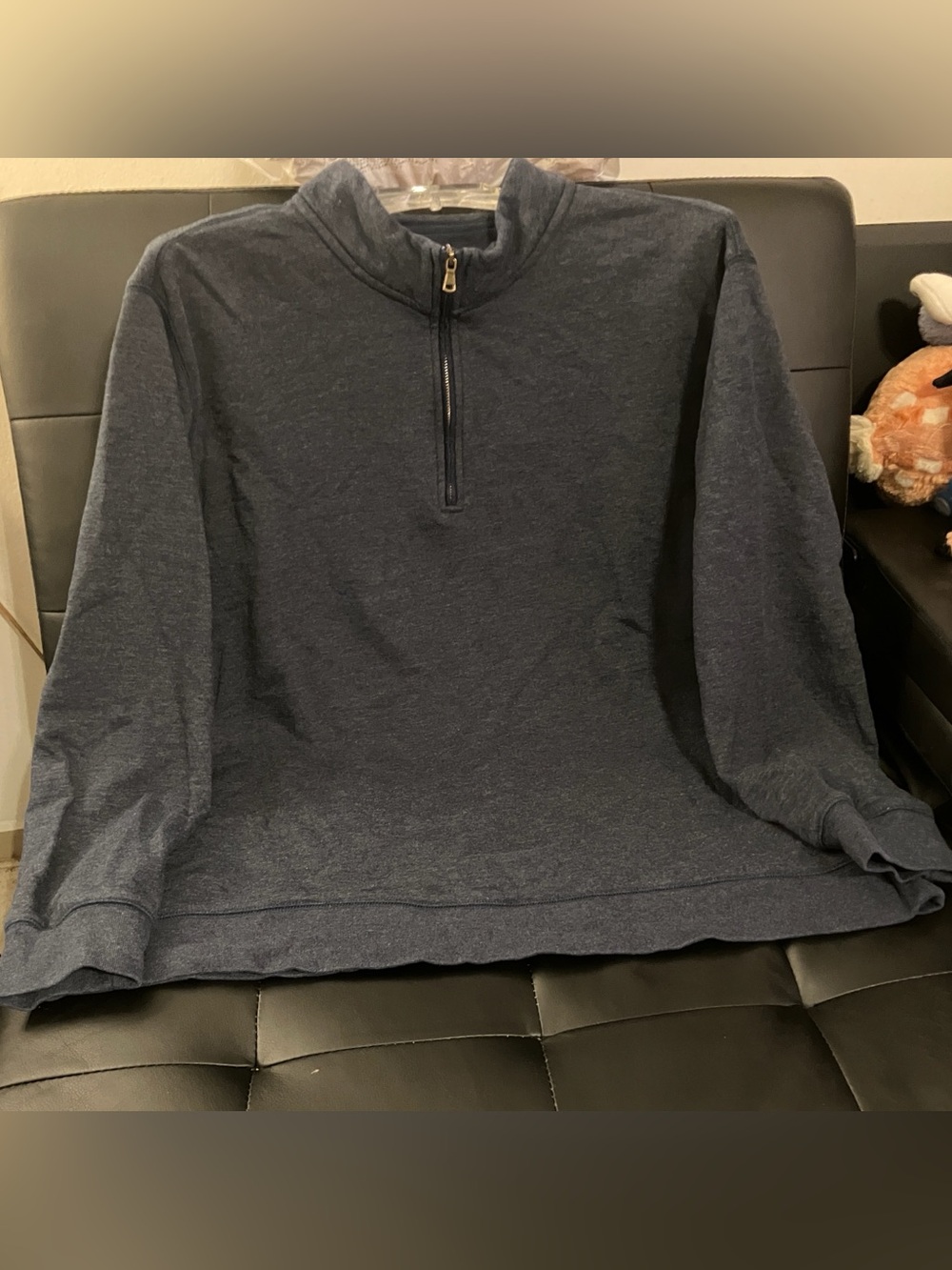 George Mock Neck Quarter-Zip Pullover Jacket